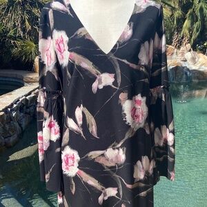 Long Sleeve V-Neck Dress